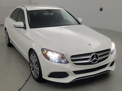 White 2017 Mercedes-Benz C300