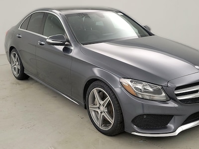 Gray 2015 Mercedes-Benz C300