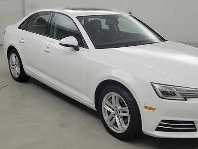 White 2017 Audi A4 Premium