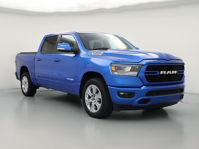 Blue 2020 Ram 1500 Bighorn