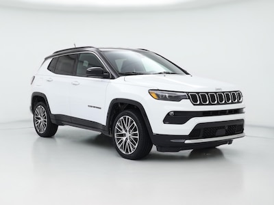 White 2023 Jeep Compass Limited