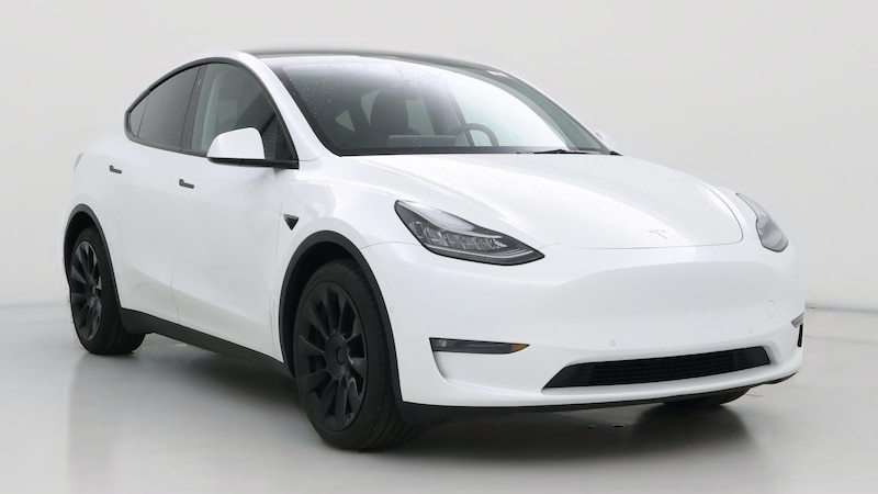 2021 Tesla Model Y Long Range Hero Image