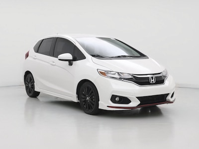 White 2020 Honda Fit Sport