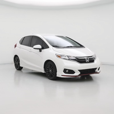 White 2020 Honda Fit Sport