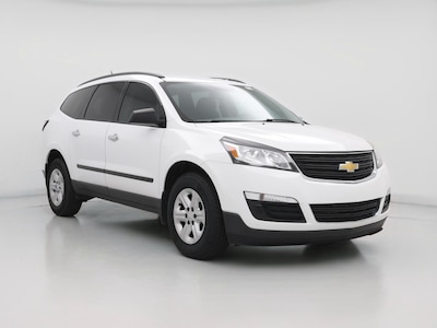 White 2017 Chevrolet Traverse LS