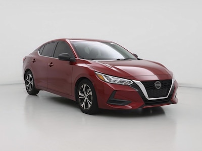 Red 2021 Nissan Sentra SV