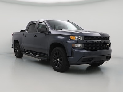 Blue 2021 Chevrolet Silverado 1500 Custom