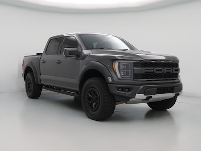 Gray 2021 Ford F150 Raptor