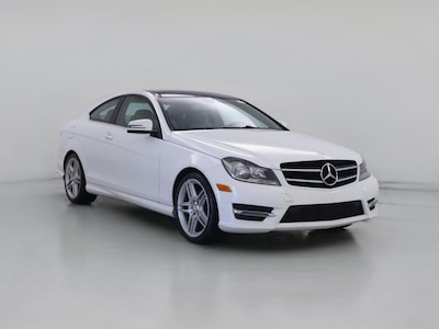 White 2015 Mercedes-Benz C250