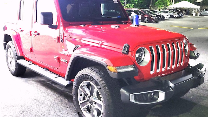 2020 Jeep Wrangler Unlimited Sahara Hero Image