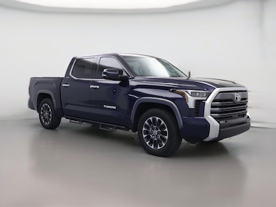 Blue 2022 Toyota Tundra Limited