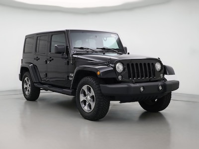 Black 2017 Jeep Wrangler Unlimited Sahara