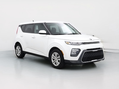 White 2021 Kia Soul LX