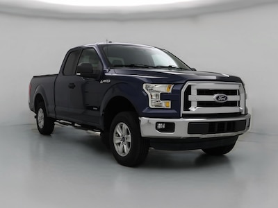 Blue 2015 Ford F150 XLT