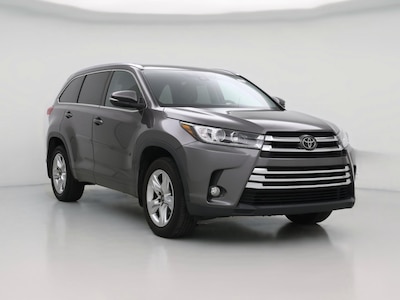 Gray 2017 Toyota Highlander Limited
