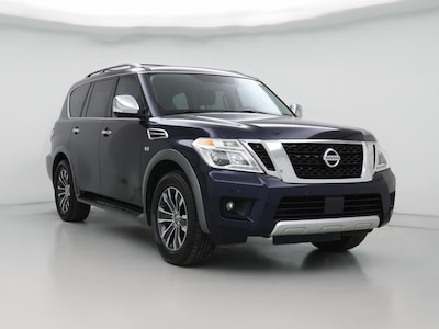 Blue 2018 Nissan Armada SL