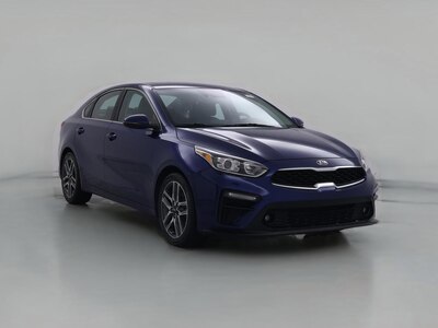 Blue 2021 Kia Forte EX
