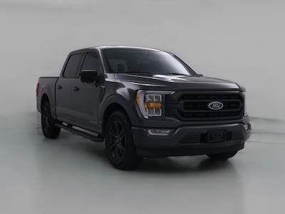 Gray 2021 Ford F150 XLT