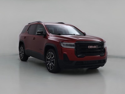 Red 2021 GMC Acadia SLE
