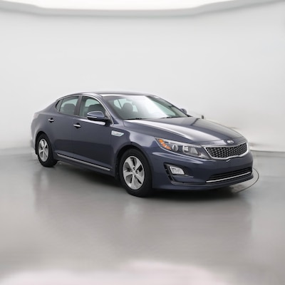 Blue 2015 Kia Optima Hybrid LX