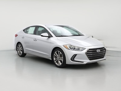Silver 2017 Hyundai Elantra Limited