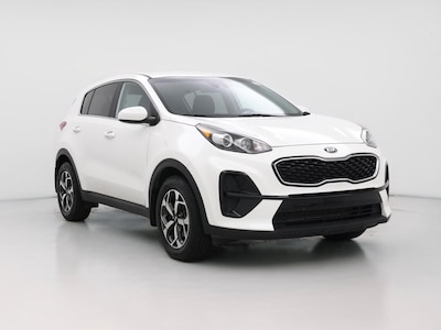 White 2022 Kia Sportage LX