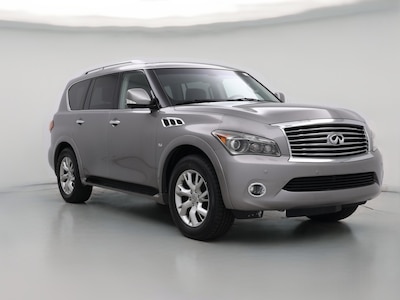 Tan 2014 Infiniti QX80