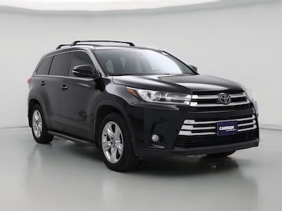 Black 2018 Toyota Highlander Limited