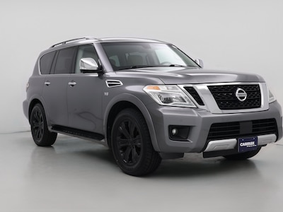 Gray 2017 Nissan Armada Platinum