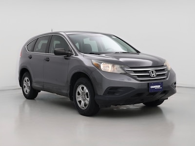 Silver 2013 Honda CR-V LX