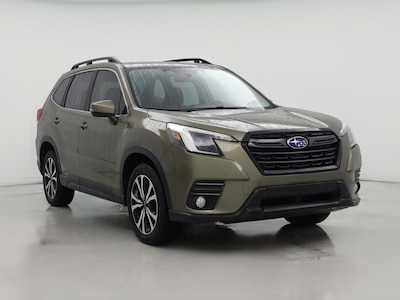 Green 2023 Subaru Forester Limited