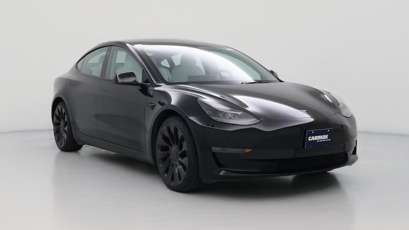2022 Tesla Model 3 Performance Hero Image