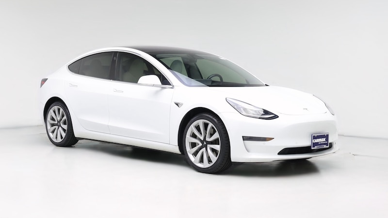 2018 Tesla Model 3 Long Range Hero Image