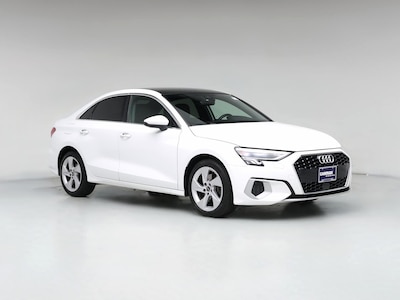 White 2023 Audi A3 Premium