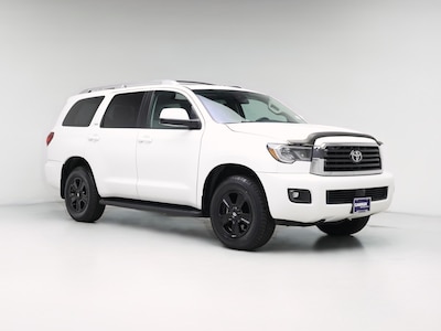 White 2018 Toyota Sequoia SR5
