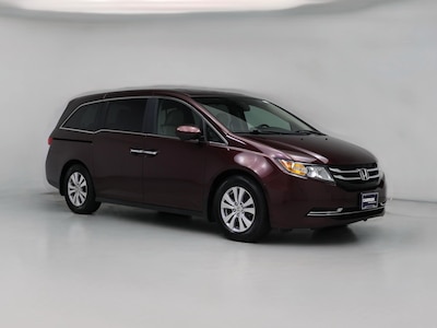 Red 2015 Honda Odyssey EX-L