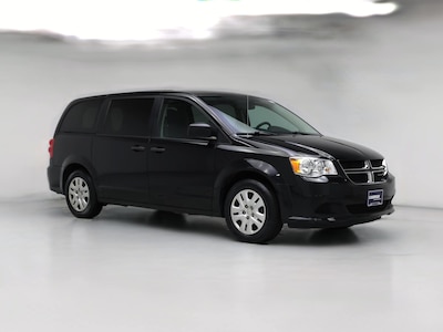 Black 2019 Dodge Grand Caravan SE