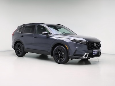 Gray 2025 Honda CR-V Hybrid Sport Touring