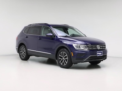 Blue 2021 Volkswagen Tiguan SE
