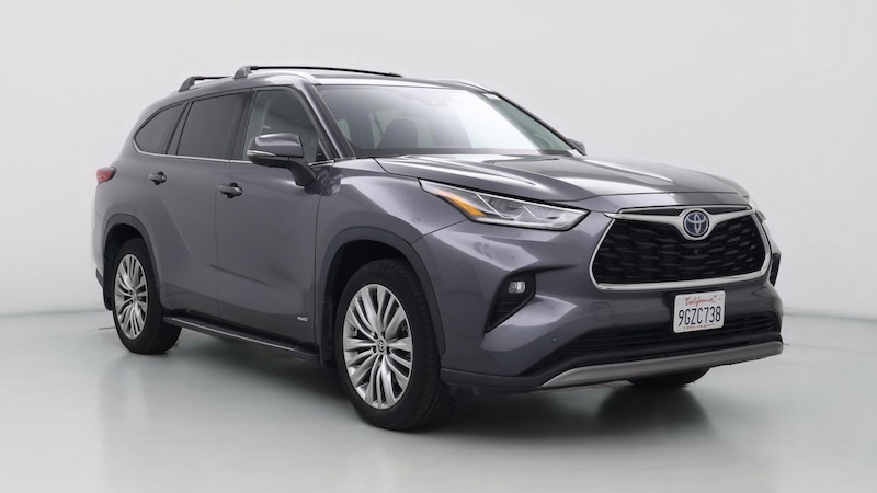2023 Toyota Highlander Platinum Hero Image