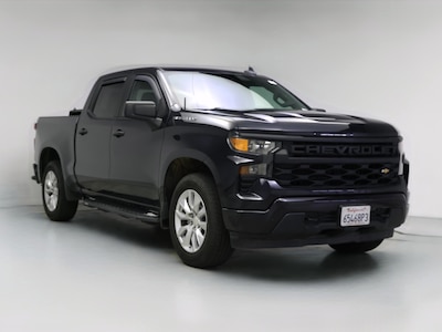 Black 2022 Chevrolet Silverado 1500 Custom