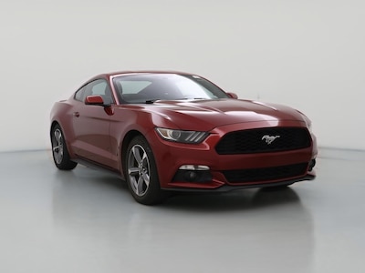 Red 2016 Ford Mustang Ecoboost