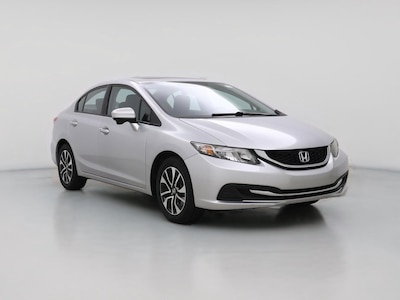 Silver 2014 Honda Civic EX