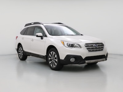 White 2015 Subaru Outback Limited