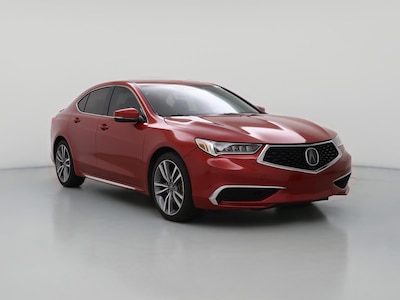 Red 2020 Acura TLX