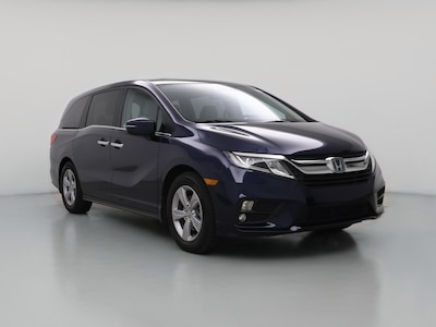 Blue 2019 Honda Odyssey EX-L