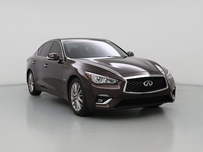 Brown 2018 Infiniti Q50 Luxe