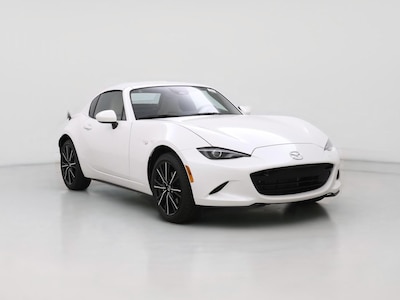 White 2024 Mazda MX-5 Miata RF Grand Touring