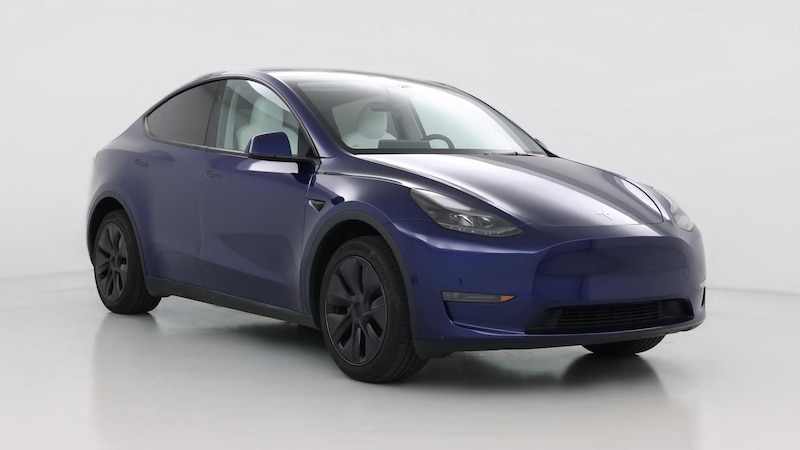 2025 Tesla Model Y Long Range Hero Image