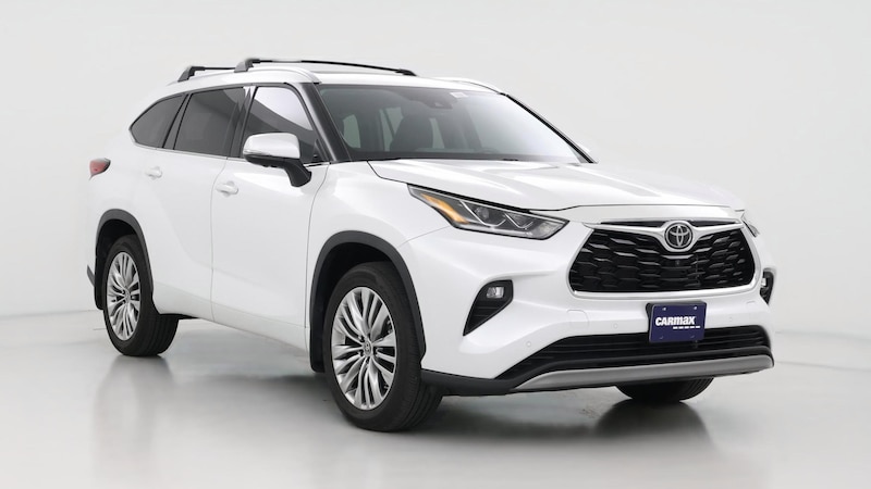 2023 Toyota Highlander Platinum Hero Image